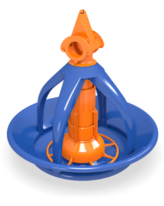 Feed pan cpl TRU PAN man. dia 45.0 - preparatory -> 25k